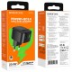 МЗП Borofone BAS22A Fortune PD20W+QC3.0 (1USB-A/1C) Black