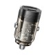 АЗП Borofone BZ29A Talented PD36W+QC3.0 (1USB-A/1C) Transparent black
