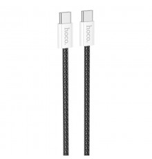Дата кабель Hoco X104 Source 60W Type-C to Type-C (2m) Black