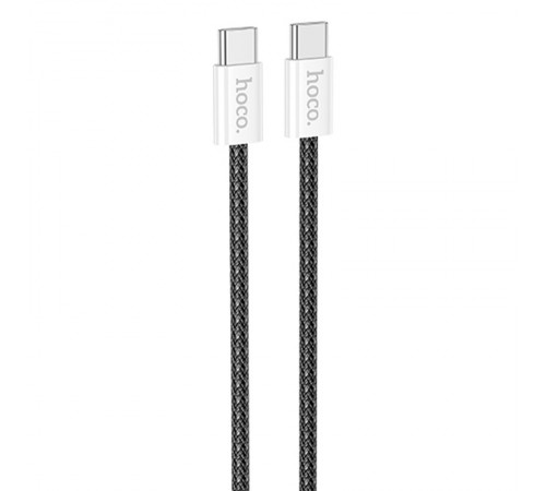 Дата кабель Hoco X104 Source 60W Type-C to Type-C (2m) Black