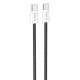 Дата кабель Hoco X104 Source 60W Type-C to Type-C (2m) Black