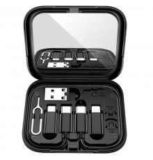 Дата кабель Hoco U114 Treasure box 60W (0.28m) Black