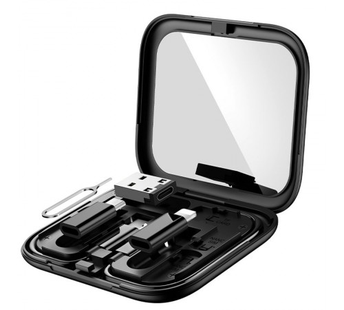 Дата кабель Hoco U114 Treasure box 60W (0.28m) Black