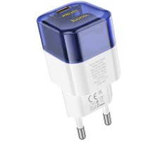 МЗП Hoco C125A Transparent PD20W (1USB-C) Transparent blue