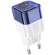 МЗП Hoco C125A Transparent PD20W (1USB-C) Transparent blue