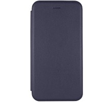 Шкіряний чохол-книжка Classy для Motorola Moto G24 / G04 / E14 Темно-синій