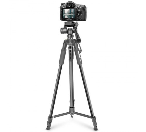 Штатив NeePho NP-8840 для зйомки 66-170см з розборним тримачем у чохлі Black Штатив NeePho NP-8840 для зйомки 66-170см з розборним тримачем у чохлі Black