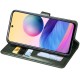 Шкіряний чохол книжка GETMAN Gallant (PU) для Samsung Galaxy A15 4G/5G / M15 5G Зелений