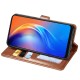 Шкіряний чохол книжка GETMAN Gallant (PU) для Samsung Galaxy A15 4G/5G / M15 5G Коричневий