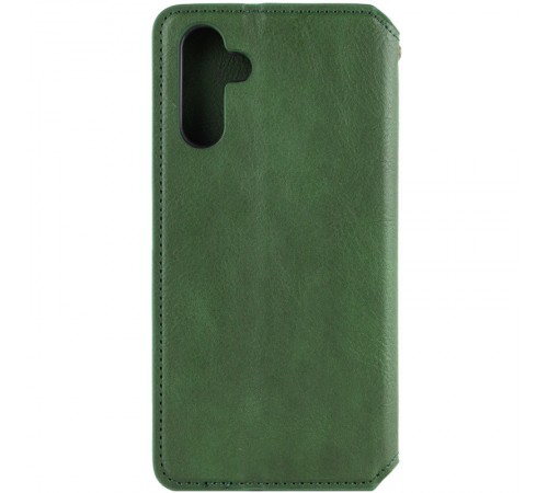 Шкіряний чохол книжка GETMAN Cubic (PU) для Samsung Galaxy A15 4G/5G / M15 5G Зелений Шкіряний чохол книжка GETMAN Cubic (PU) для Samsung Galaxy A15 4G/5G / M15 5G Зелений