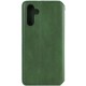 Шкіряний чохол книжка GETMAN Cubic (PU) для Samsung Galaxy A15 4G/5G / M15 5G Зелений