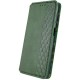 Шкіряний чохол книжка GETMAN Cubic (PU) для Samsung Galaxy A15 4G/5G / M15 5G Зелений
