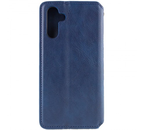 Шкіряний чохол книжка GETMAN Cubic (PU) для Samsung Galaxy A15 4G/5G / M15 5G Синій Шкіряний чохол книжка GETMAN Cubic (PU) для Samsung Galaxy A15 4G/5G / M15 5G Синій