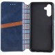 Шкіряний чохол книжка GETMAN Cubic (PU) для Samsung Galaxy A15 4G/5G / M15 5G Синій