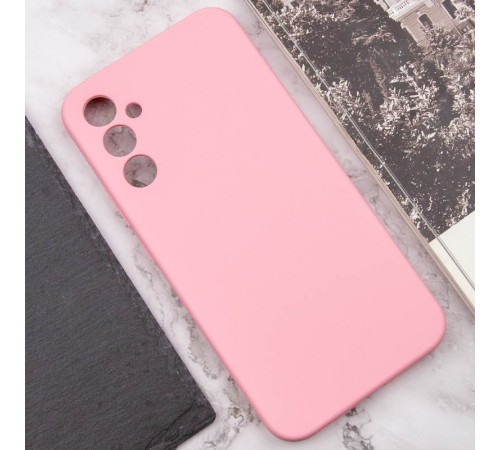 Чохол Silicone Cover Lakshmi Full Camera (AAA) для Samsung Galaxy S24 Рожевий / Light pink