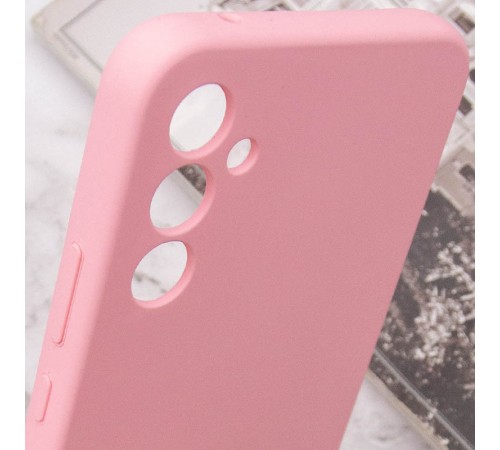 Чохол Silicone Cover Lakshmi Full Camera (AAA) для Samsung Galaxy S24 Рожевий / Light pink