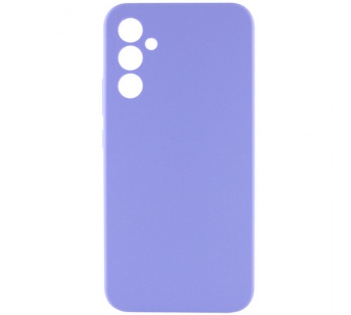 Чохол Silicone Cover Lakshmi Full Camera (AAA) для Samsung Galaxy S24+ Бузковий / Dasheen