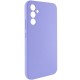 Чохол Silicone Cover Lakshmi Full Camera (AAA) для Samsung Galaxy S24+ Бузковий / Dasheen