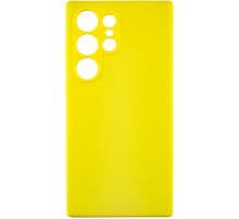 Чохол Silicone Cover Lakshmi Full Camera (AAA) для Samsung Galaxy S24 Ultra Жовтий / Yellow