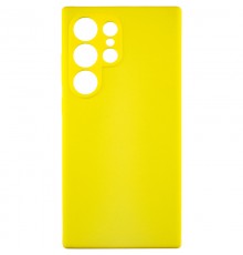 Чохол Silicone Cover Lakshmi Full Camera (AAA) для Samsung Galaxy S24 Ultra Жовтий / Yellow