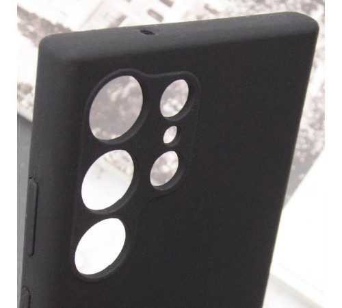 Чохол Silicone Cover Lakshmi Full Camera (AAA) для Samsung Galaxy S24 Ultra Чорний / Black Чохол Silicone Cover Lakshmi Full Camera (AAA) для Samsung Galaxy S24 Ultra Чорний / Black