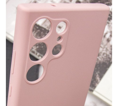 Чохол Silicone Cover Lakshmi Full Camera (AAA) для Samsung Galaxy S24 Ultra Рожевий / Pink Sand Чохол Silicone Cover Lakshmi Full Camera (AAA) для Samsung Galaxy S24 Ultra Рожевий / Pink Sand