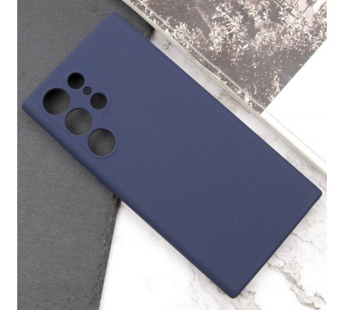 Чохол Silicone Cover Lakshmi Full Camera (AAA) для Samsung Galaxy S24 Ultra Темно-синій / Midnight blue Чохол Silicone Cover Lakshmi Full Camera (AAA) для Samsung Galaxy S24 Ultra Темно-синій / Midnight blue