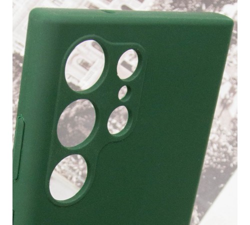 Чохол Silicone Cover Lakshmi Full Camera (AAA) для Samsung Galaxy S24 Ultra Зелений / Cyprus Green Чохол Silicone Cover Lakshmi Full Camera (AAA) для Samsung Galaxy S24 Ultra Зелений / Cyprus Green