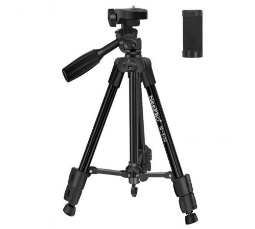 Штатив NeePho NP-3180 для зйомки 50-136см з тримачем Black Штатив NeePho NP-3180 для зйомки 50-136см з тримачем Black