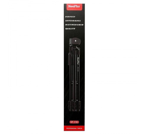 Штатив NeePho NP-3180 для зйомки 50-136см з тримачем Black Штатив NeePho NP-3180 для зйомки 50-136см з тримачем Black