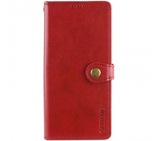 Шкіряний чохол-книжка GETMAN Gallant (PU) для Realme C51 Червоний