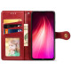 Шкіряний чохол-книжка GETMAN Gallant (PU) для Realme 11 4G Червоний
