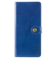 Шкіряний чохол-книжка GETMAN Gallant (PU) для Realme 11 4G Синій