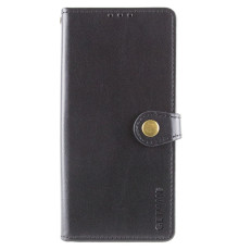Шкіряний чохол-книжка GETMAN Gallant (PU) для Realme 11 4G Чорний