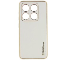 Шкіряний чохол Xshield для Xiaomi 14 Білий / White