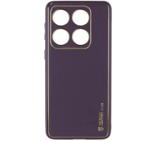 Шкіряний чохол Xshield для Xiaomi 14 Pro Фіолетовий / Dark Purple