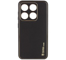Шкіряний чохол Xshield для Xiaomi 14 Pro Чорний / Black