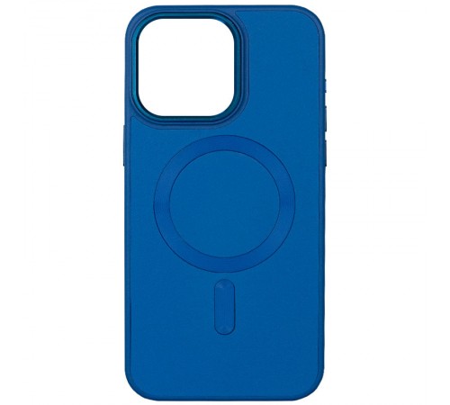 Шкіряний чохол Bonbon Leather Metal Style with MagSafe для Apple iPhone 15 (6.1") Синій / Indigo Шкіряний чохол Bonbon Leather Metal Style with MagSafe для Apple iPhone 15 (6.1") Синій / Indigo