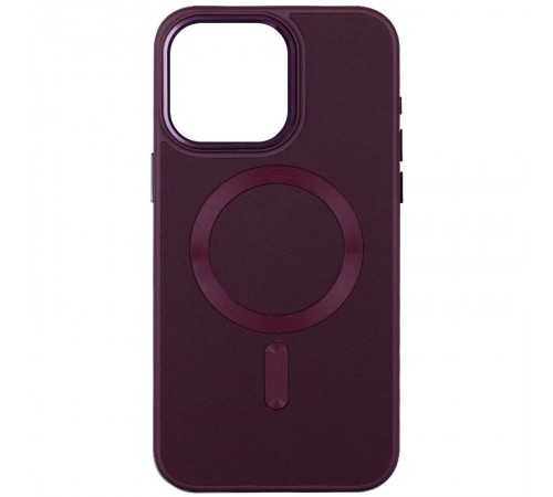 Шкіряний чохол Bonbon Leather Metal Style with MagSafe для Apple iPhone 15 Plus (6.7") Бордовий / Plum Шкіряний чохол Bonbon Leather Metal Style with MagSafe для Apple iPhone 15 Plus (6.7") Бордовий / Plum