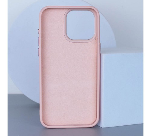 Шкіряний чохол Bonbon Leather Metal Style with MagSafe для Apple iPhone 15 Plus (6.7") Рожевий / Light pink Шкіряний чохол Bonbon Leather Metal Style with MagSafe для Apple iPhone 15 Plus (6.7") Рожевий / Light pink