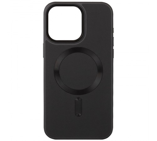 Шкіряний чохол Bonbon Leather Metal Style with MagSafe для Apple iPhone 15 Plus (6.7") Чорний / Black Шкіряний чохол Bonbon Leather Metal Style with MagSafe для Apple iPhone 15 Plus (6.7") Чорний / Black
