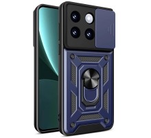Ударостійкий чохол Camshield Serge Ring для Xiaomi 14 Pro Синій