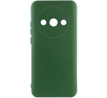 Чохол Silicone Cover Lakshmi Full Camera (A) для Xiaomi Redmi A3 Зелений / Dark green