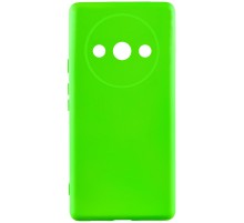 Чохол Silicone Cover Lakshmi Full Camera (A) для Xiaomi Redmi A3 Салатовий / Neon Green