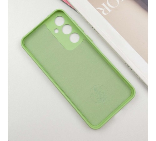 Чохол Silicone Cover Lakshmi Full Camera (A) для Samsung Galaxy A55 Зелений / Pistachio Чохол Silicone Cover Lakshmi Full Camera (A) для Samsung Galaxy A55 Зелений / Pistachio