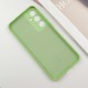 Чохол Silicone Cover Lakshmi Full Camera (A) для Samsung Galaxy A55 Зелений / Pistachio