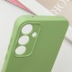 Чохол Silicone Cover Lakshmi Full Camera (A) для Samsung Galaxy A55 Зелений / Pistachio