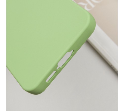 Чохол Silicone Cover Lakshmi Full Camera (A) для Samsung Galaxy A55 Зелений / Pistachio Чохол Silicone Cover Lakshmi Full Camera (A) для Samsung Galaxy A55 Зелений / Pistachio