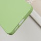 Чохол Silicone Cover Lakshmi Full Camera (A) для Samsung Galaxy A55 Зелений / Pistachio