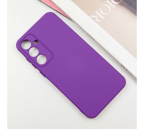 Чохол Silicone Cover Lakshmi Full Camera (A) для Samsung Galaxy A55 Фіолетовий / Purple Чохол Silicone Cover Lakshmi Full Camera (A) для Samsung Galaxy A55 Фіолетовий / Purple